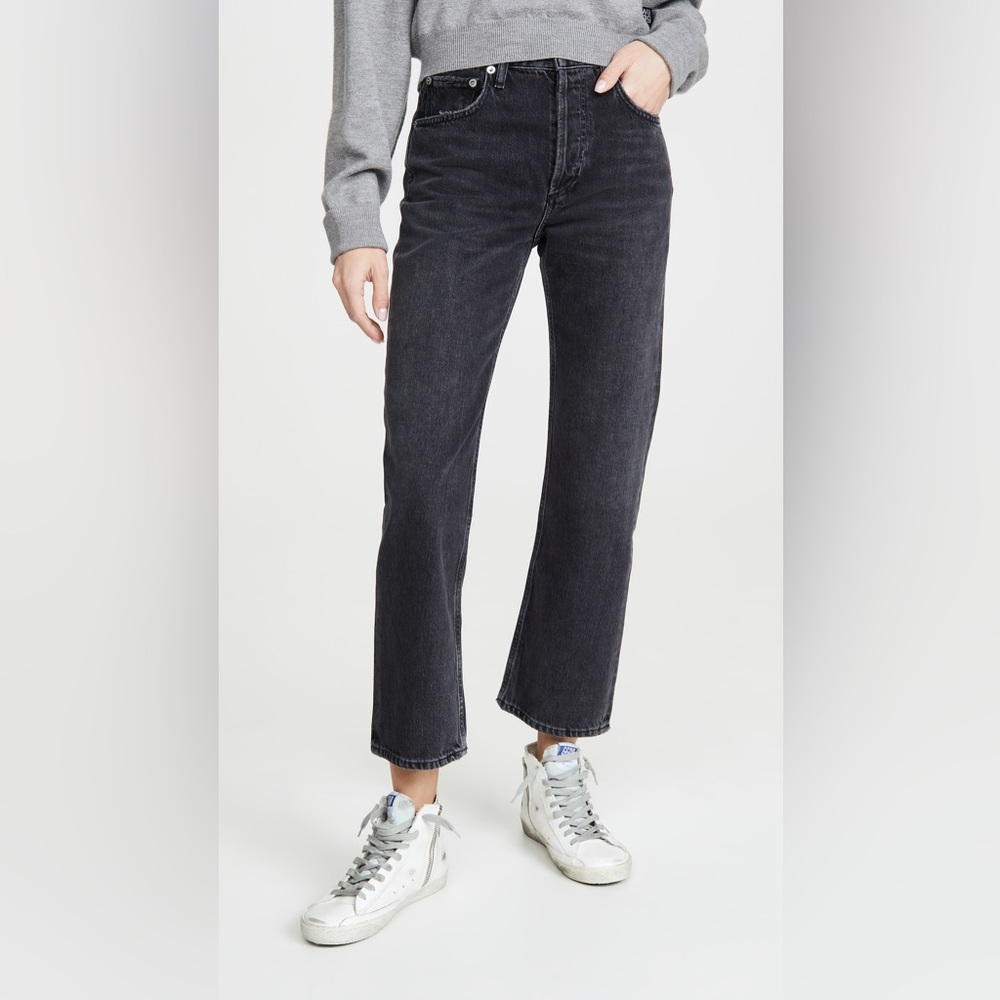 Agolde Ripley Cropped Straight Jeans